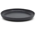 Set of 6 Salt & Pepper 20cm Bowl Food Entrée Plate - Black