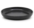 Set of 6 Salt & Pepper 16cm Bowl Food Side Plate - Black