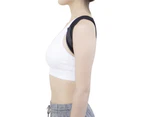 1Pc Adjustable Posture Brace Belt Provides Back and Shoulder Support for Men and Women M