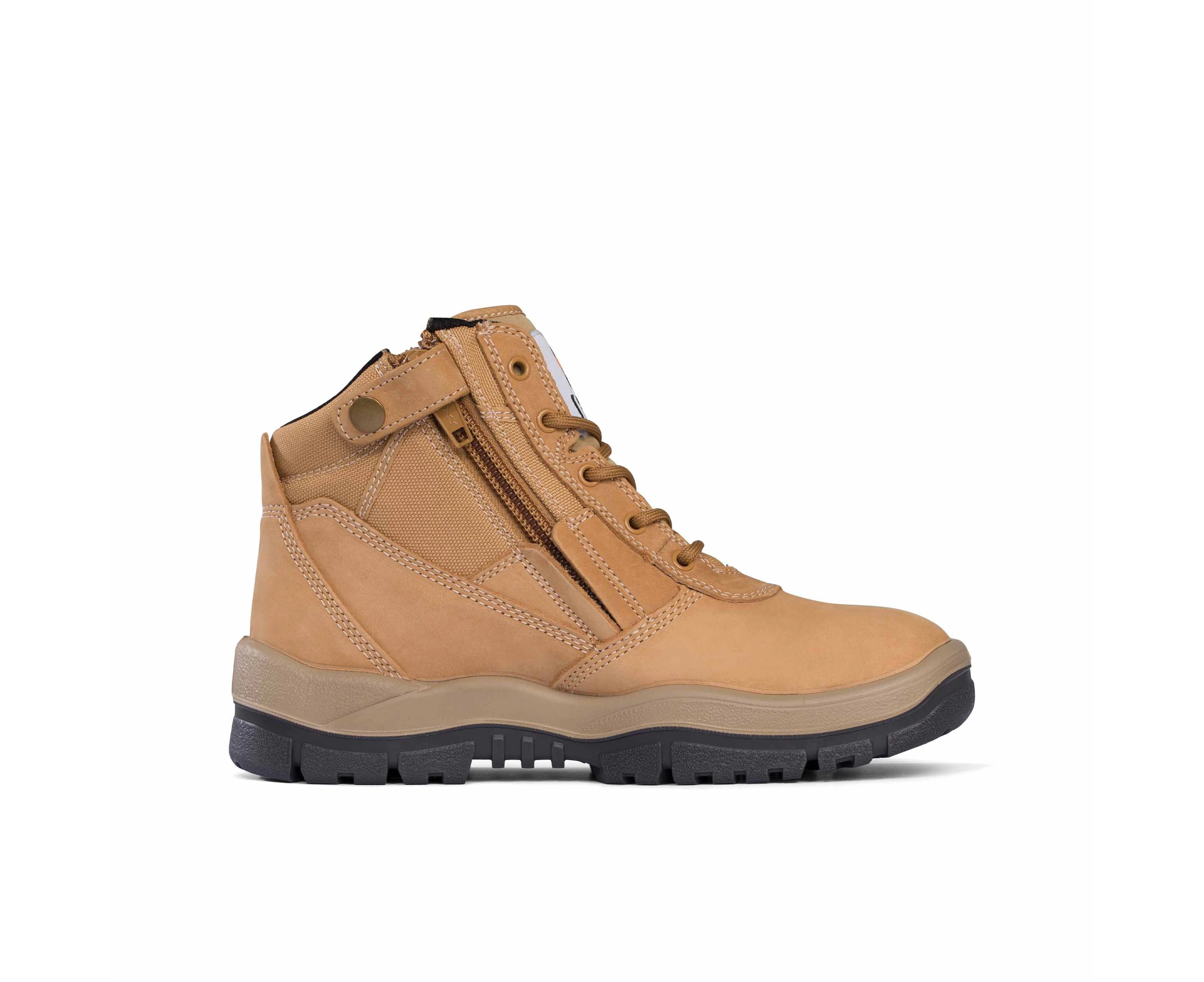 Mongrel Boots Mongrel Boots 961050 Wheat Zipsider Boots Check (Non Safety) - Wheat