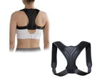 1Pc Adjustable Posture Brace Belt Provides Back and Shoulder Support for Men and Women L