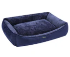 Paws & Claws Extra Large Moscow Walled Pet Bed - Navy