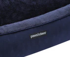 Paws & Claws Extra Large Moscow Walled Pet Bed - Navy
