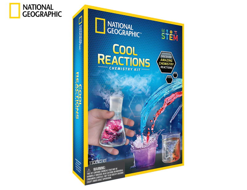 National Geographic Cool Reactions Chemistry Kit