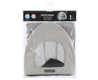 Paws & Claws Self-Warming Small Cat Cave w/ Sherpa Cushion - Light Grey