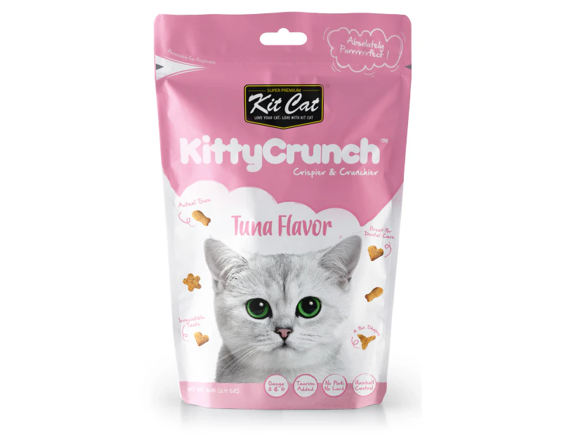 Kit Cat Kitty Crunch Tuna Cat Treat 60g