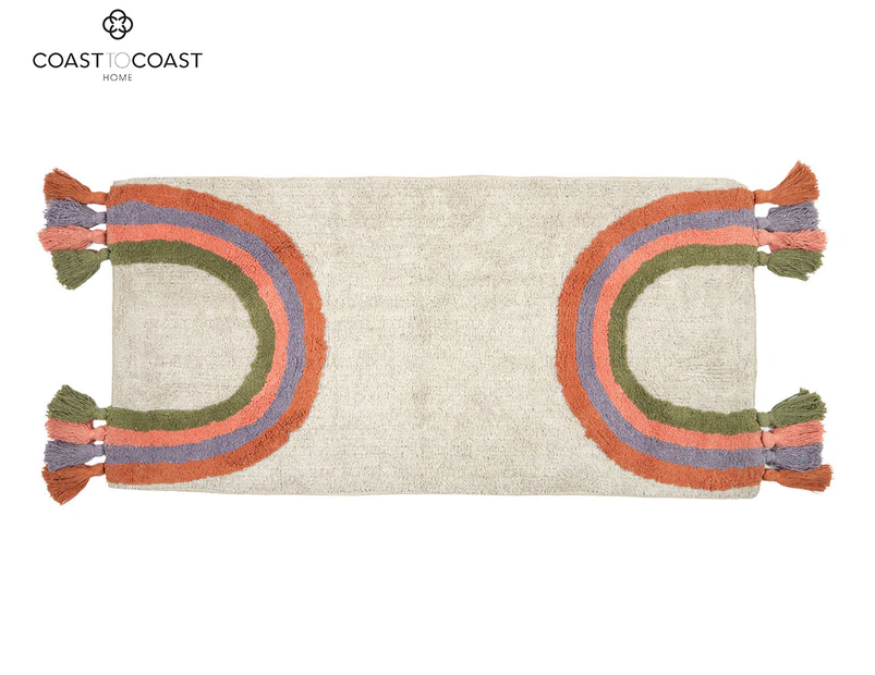 Coast to Coast Home Cali Cotton Bath Mat - Multi