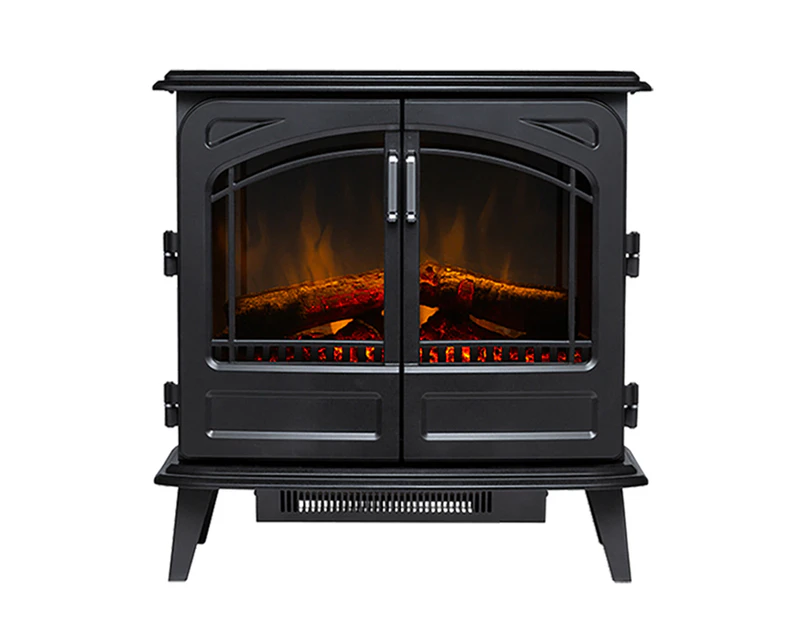 Dimplex 2000W 64cm Leckford Electric Stove Optiflame Portable Fireplace Heater