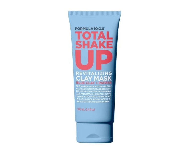 Formula 10.0.6 Total Shake Up Revitalising Clay Mask - Blue