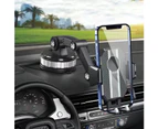Suction Cup Phone Holder - Black Grey