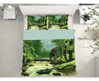 3D Forest Single Plank Man 6179 Ciruelo Quilt Cover Set Bedding Set Pillowcases Duvet Cover KING SINGLE DOUBLE QUEEN KING