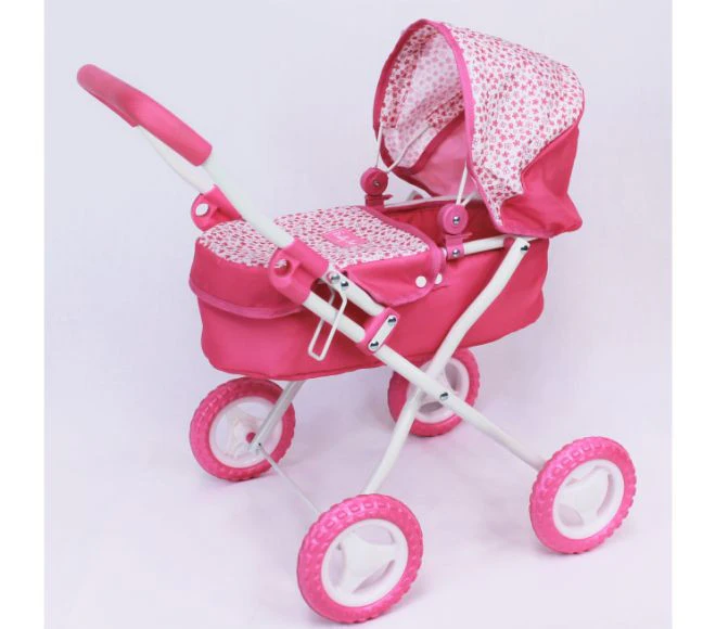 Sally Fay Medium Dolls Pram - Metal Frame