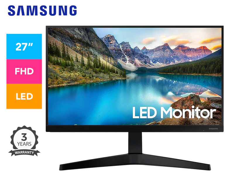 Samsung 27" Full HD T37F LED Monitor - LF27T370FWEXXY