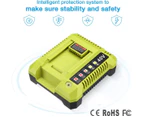 Replacement Battery Charger for Ryobi Cordless Power Tools OP4050A RBC3600E RBC36X26B RBL364 BPL3650D RBV36B RHT36C60R15 RY40410 BPL3626 OP401