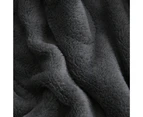 Dreamaker Coral Fleece Heated Throw Light Grey 200x180