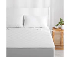 Dreamaker 100% Cotton Quilt Electric Blanket White