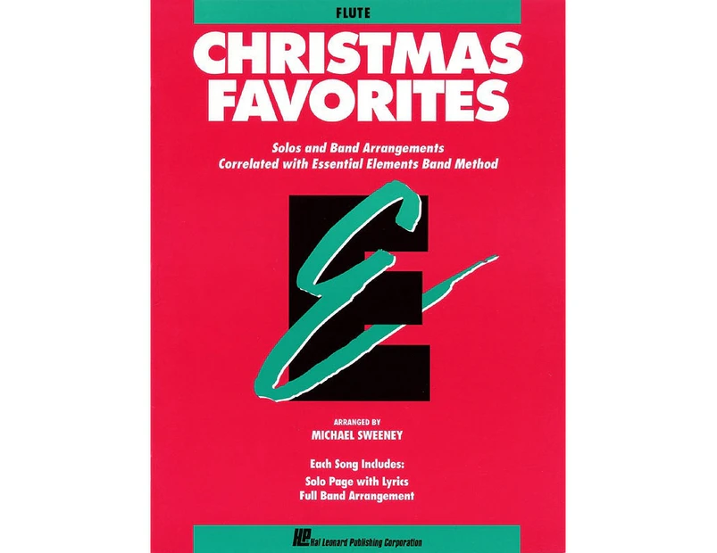 Essential Elements Christmas Favorites Flute (Softcover Book)
