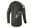 Alpinestars Men's Techstar Long Sleeve Jersey Black Edition - Black