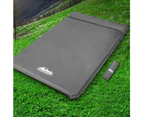 Weisshorn Self Inflating Mattress Camping Sleeping Mat Air Bed Pad Double Grey