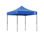 Instahut Gazebo Pop Up Marquee 3x3m Folding Tent Wedding Outdoor Camping Canopy Gazebos Shade Blue