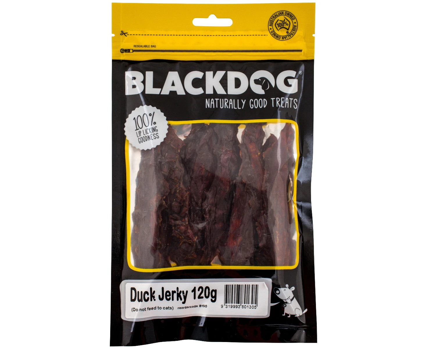 Blackdog Duck Jerky 120g