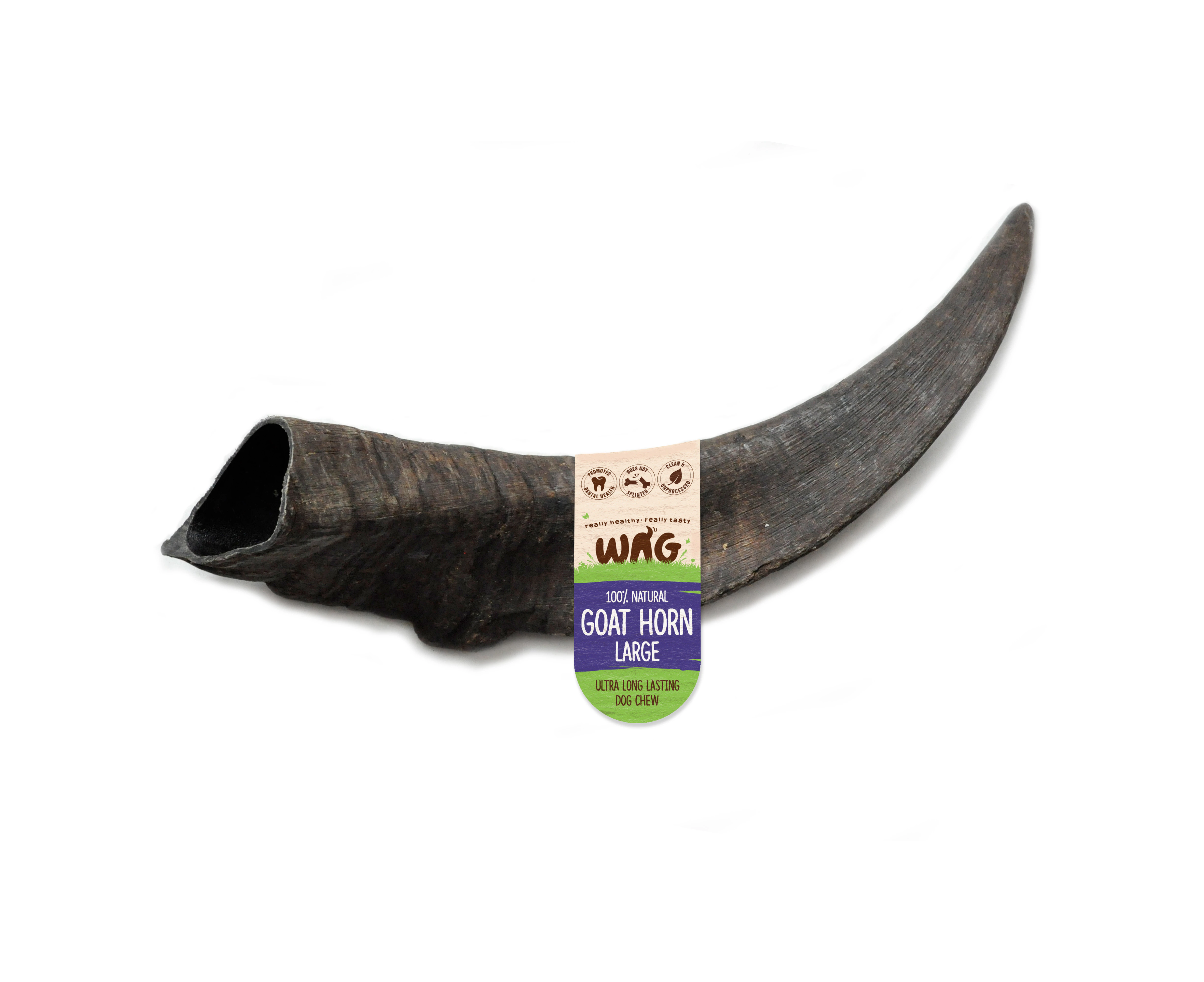 WAG Goat Horn Dog Treat Large