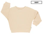 Bonds Baby Waffle Pullover - Stepping Stone