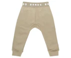 Bonds Baby Logo Fleece Trackpants / Tracksuit Pants - Camping Grounds