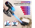 Maxkon 160W Cordless Stick Vacuum Cleaner Floor Mop Portable Powerful Suction 20000PA 60min