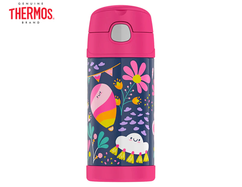 Thermos 355mL FUNtainer Vacuum Insulated Drink Bottle - Whimsical Clouds