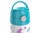 Thermos 355mL FUNtainer Vacuum Insulated Drink Bottle - Unicorns