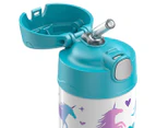 Thermos 355mL FUNtainer Vacuum Insulated Drink Bottle - Unicorns