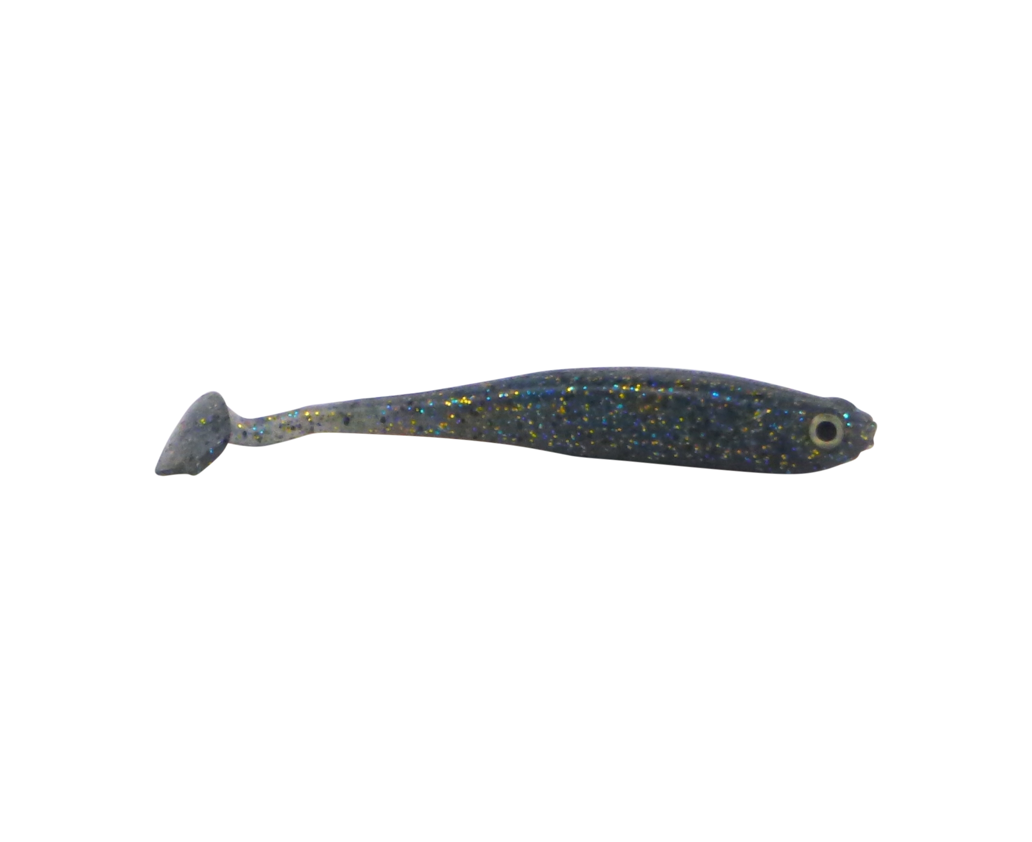 Swimerz Soft Shad 100mm Paddle Tail lure, Red Bug, 6 pack – Blue