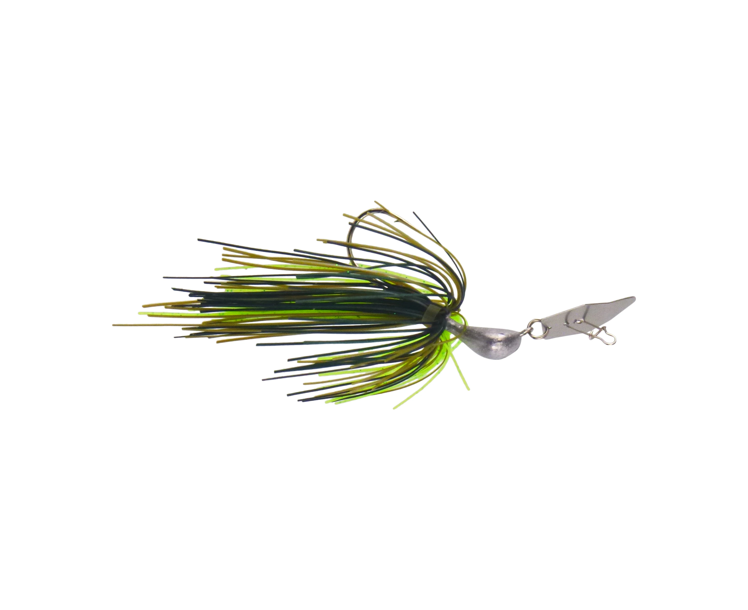 Dekoi 7gm Bladed Swim Jig, Chatterbait, Tree Frog, 2 pack