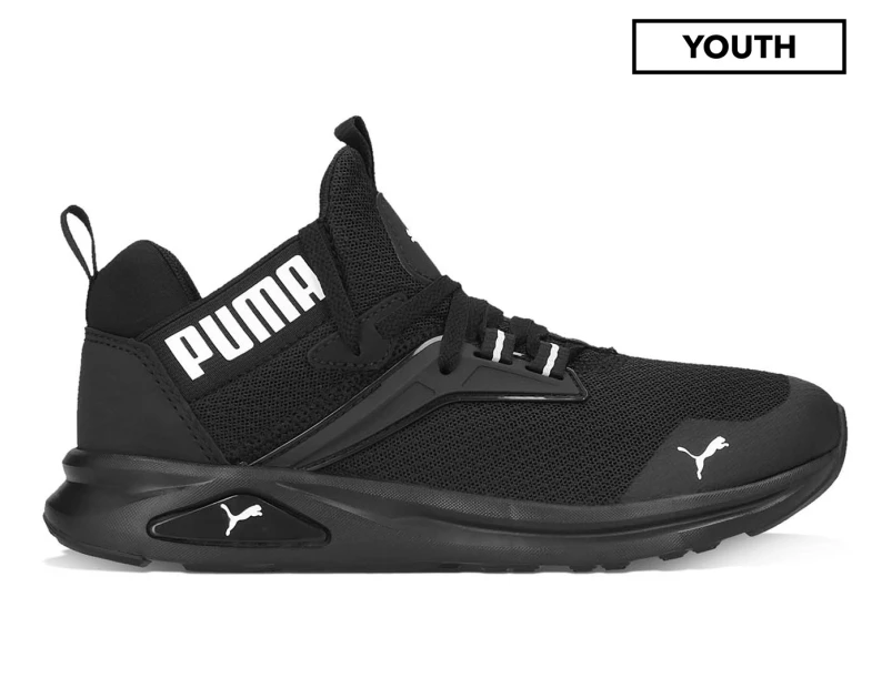 Puma Youth Boys' Enzo 2 Refresh Running Shoes - Puma Black/Puma White