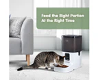 Petscene 6L Automatic Pet Feeder Dog Cat Feeder Food Dispenser with Bluetooth