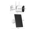Anisee WIFI Camera CCTV Installation Solar Powered Surveillance Hom x4e Security System