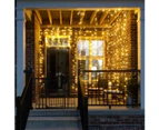 600 Led Curtain Fairy Lights Wedding Indoor Outdoor Christmas Garden Party Warm White 31V Safe to Use