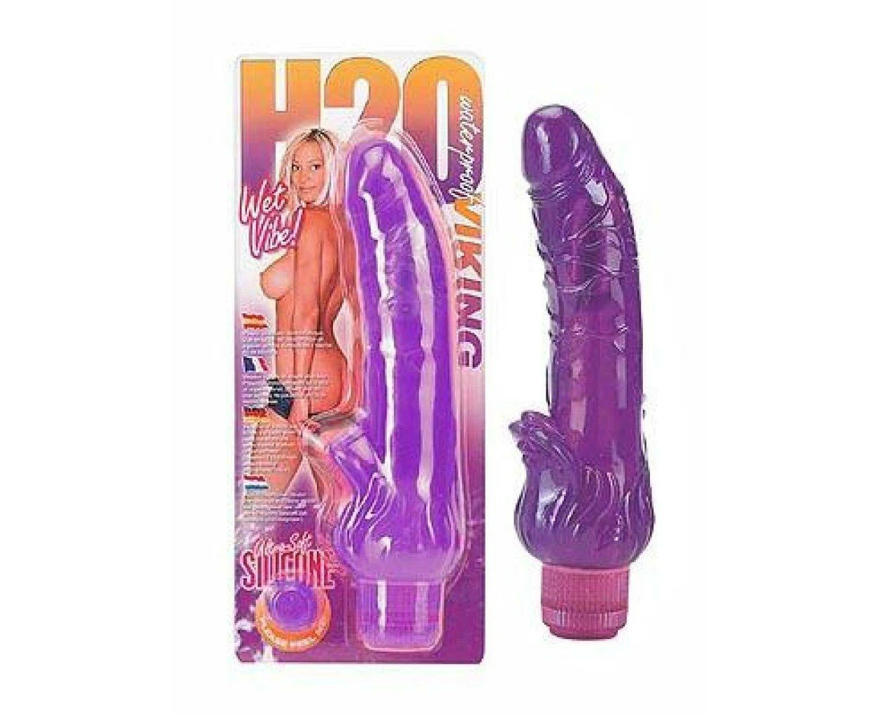 H2O Viking - Purple 20.3 cm (8'') Vibrator