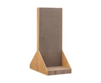 Corrugated Cardboard Cat Scratching Board Cat Tree Scratcher Pad Lounge Toy Furniture