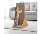 Corrugated Cardboard Cat Scratching Board Cat Tree Scratcher Pad Lounge Toy Furniture