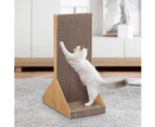 Corrugated Cardboard Cat Scratching Board Cat Tree Scratcher Pad Lounge Toy Furniture