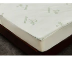 Bamboo Covered Waterproof Mattress Protector - King