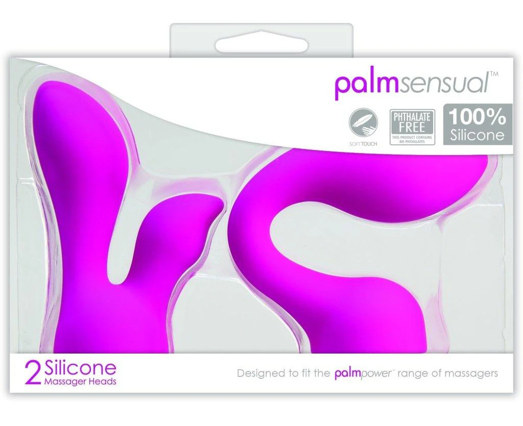 Palmsensual Massager Heads For Use With Palm Power Pink