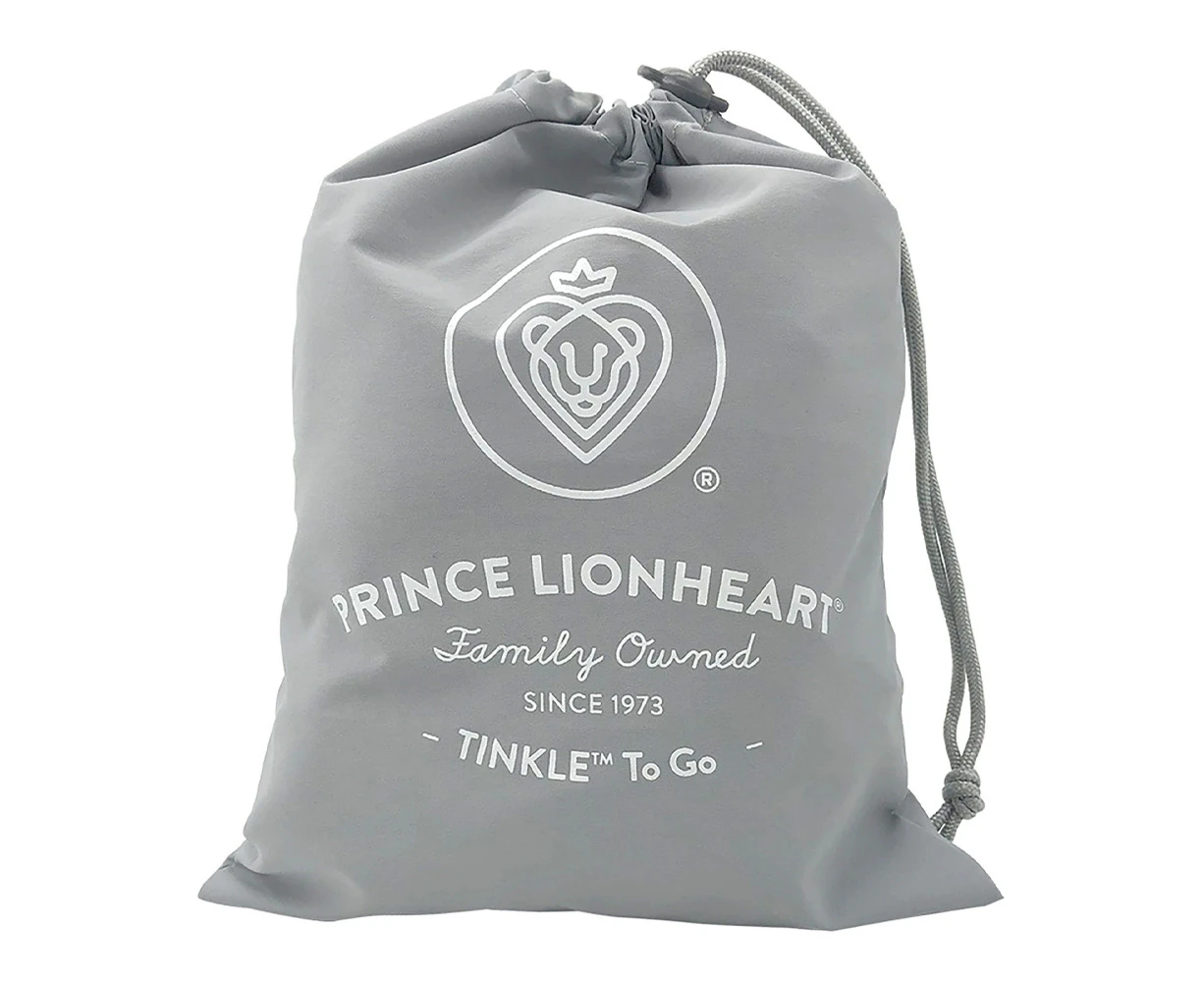 Prince Lionheart Washable Carry Storage Bag/Pouch Grey For Tinkle To Go Trainer