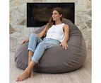 Beanbag Chairs - Ribbed Corduroy - Nutmeg  Snug Pod - Cinema Beanbags