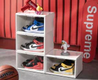 Ortega Home LED Sneaker Box Display w/ Voice Control - White