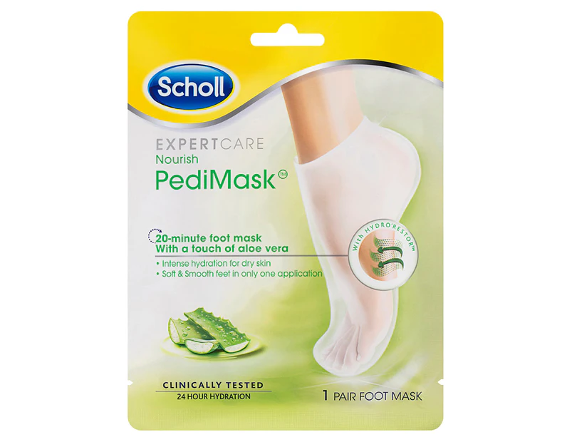 Scholl Expertcare Pedimask with Aloe Vera 1 Pair