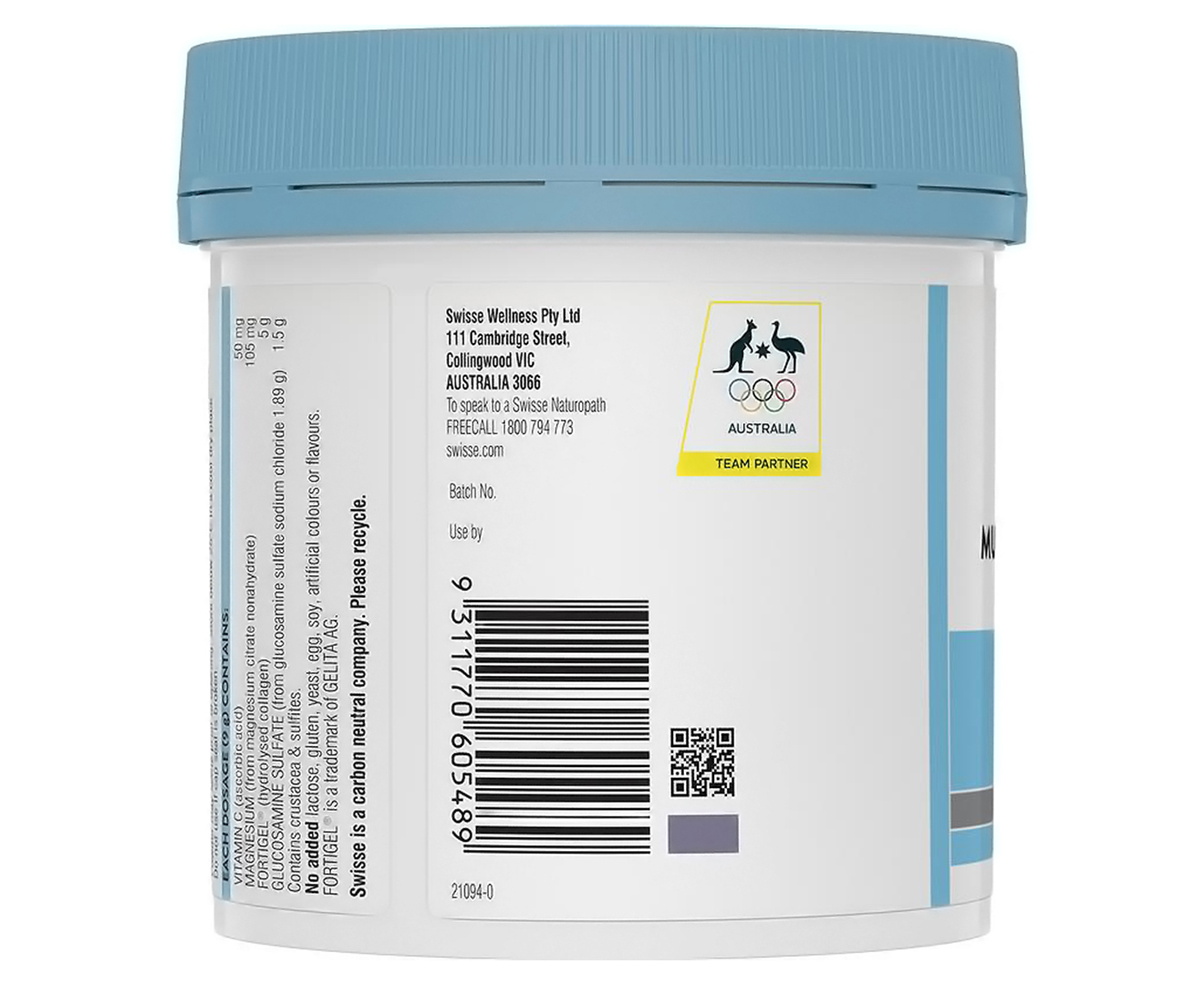 Swisse Ultiboost Collagen Joint + Muscle Health Powder Orange Mango 162g /  18 Doses | Catch.com.au