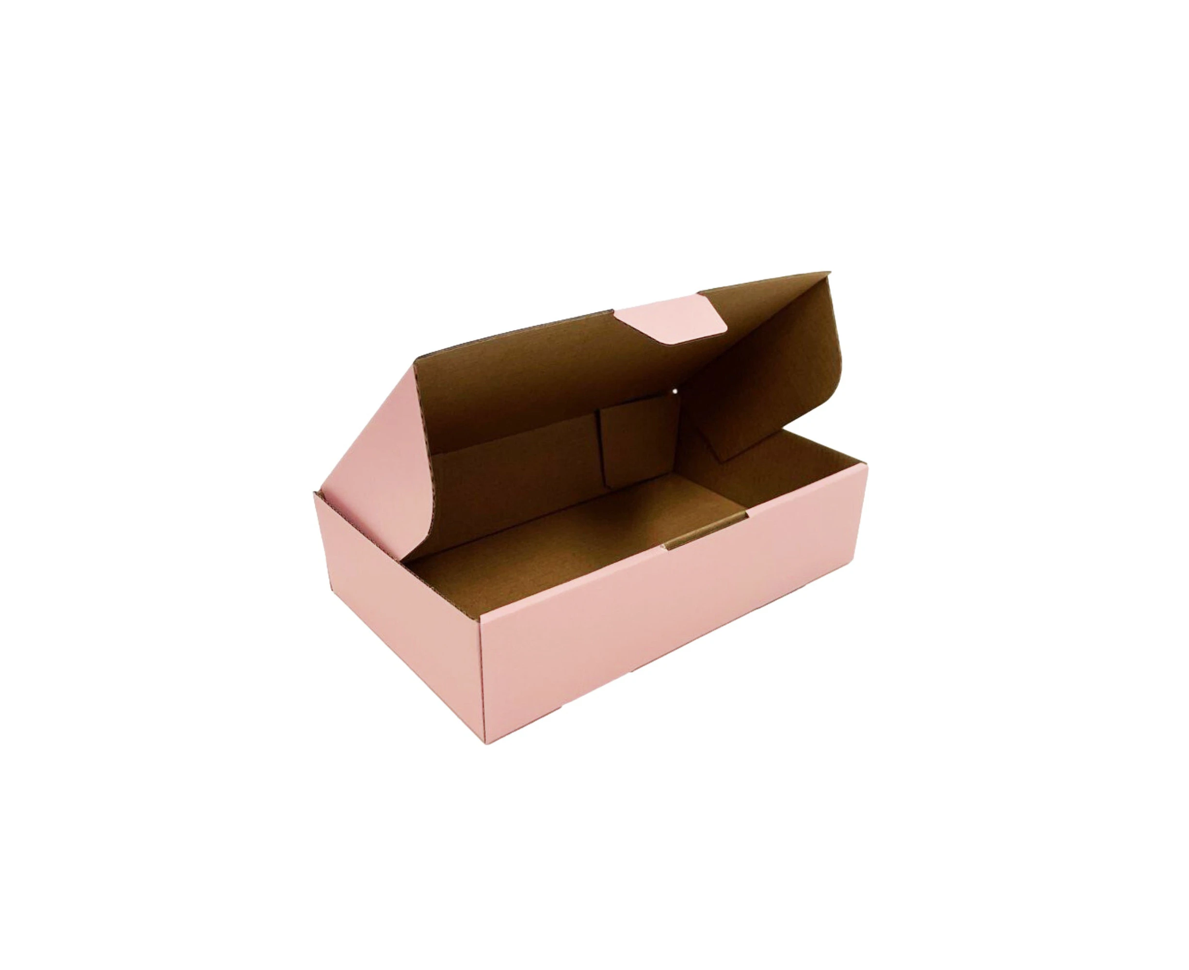 Pink Gift Box 240 X 150 X 60mm [mailing Boxes] [light Rose] - 100 Boxes